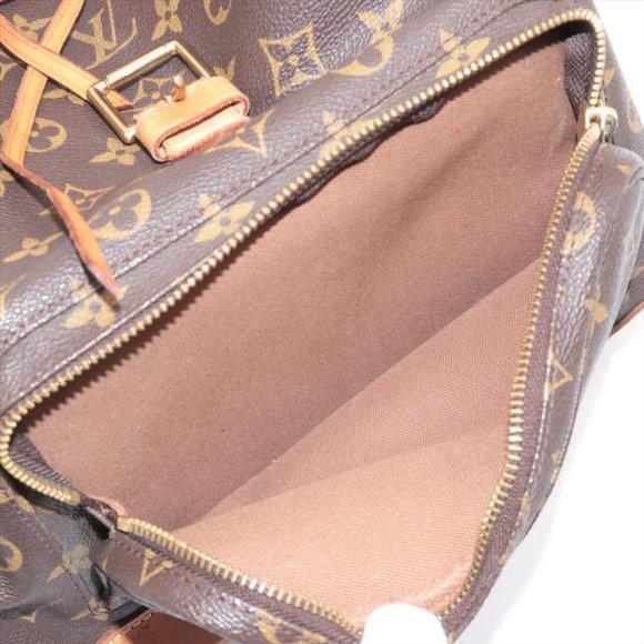 Louis Vuitton Montsouris GM Vintage Brown Monogram Canvas Backpack main image 7